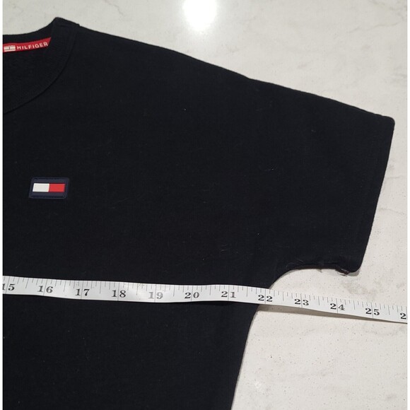 Tommy Hilfiger Sport Flag Logo Mens Short Sleeve Pullover Sweatshirt Size M NWOT - Picture 3 of 8